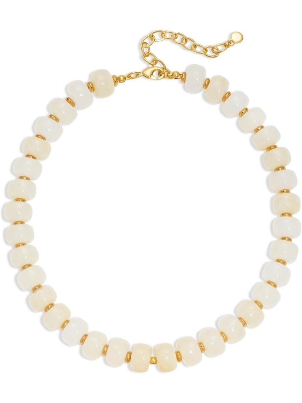 Chunky Resin Beaded Necklace for Women | Minimalist Modern Statement Jewelry
